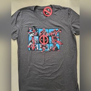 New With Tags!  Marvel Deadpool Wady Bunch Tee Shirt Men's Medium